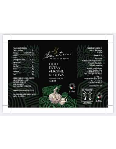 Olio aromatizzato all'AGLIO Sentori