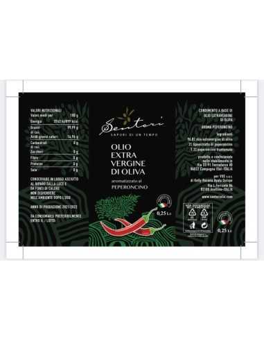 Olio aromatizzato al PEPERONCINO Sentori