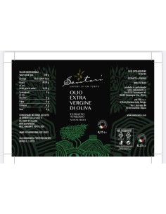 Olio di oliva EVO Sentori da 0,25 Litri 2