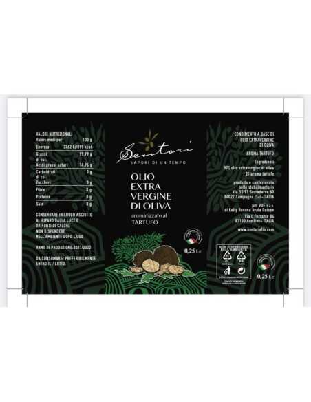 Olio aromatizzato al TARTUFO Sentori