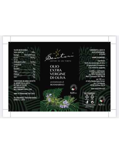 Olio aromatizzato al ROSMARINO Sentori