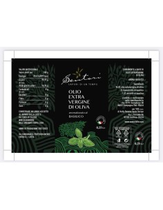 Olio aromatizzato al BASILICO Sentori 2