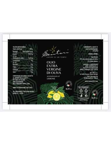 Olio aromatizzato al LIMONE Sentori