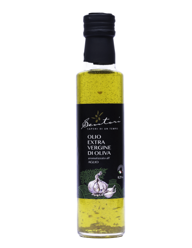 Olio aromatizzato all'AGLIO Sentori