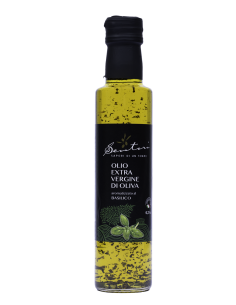 Olio aromatizzato al BASILICO Sentori